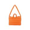 [TOPKAPI COULEUR] Nylon Quilted 2way Shoulder Tote Bag (Orange)