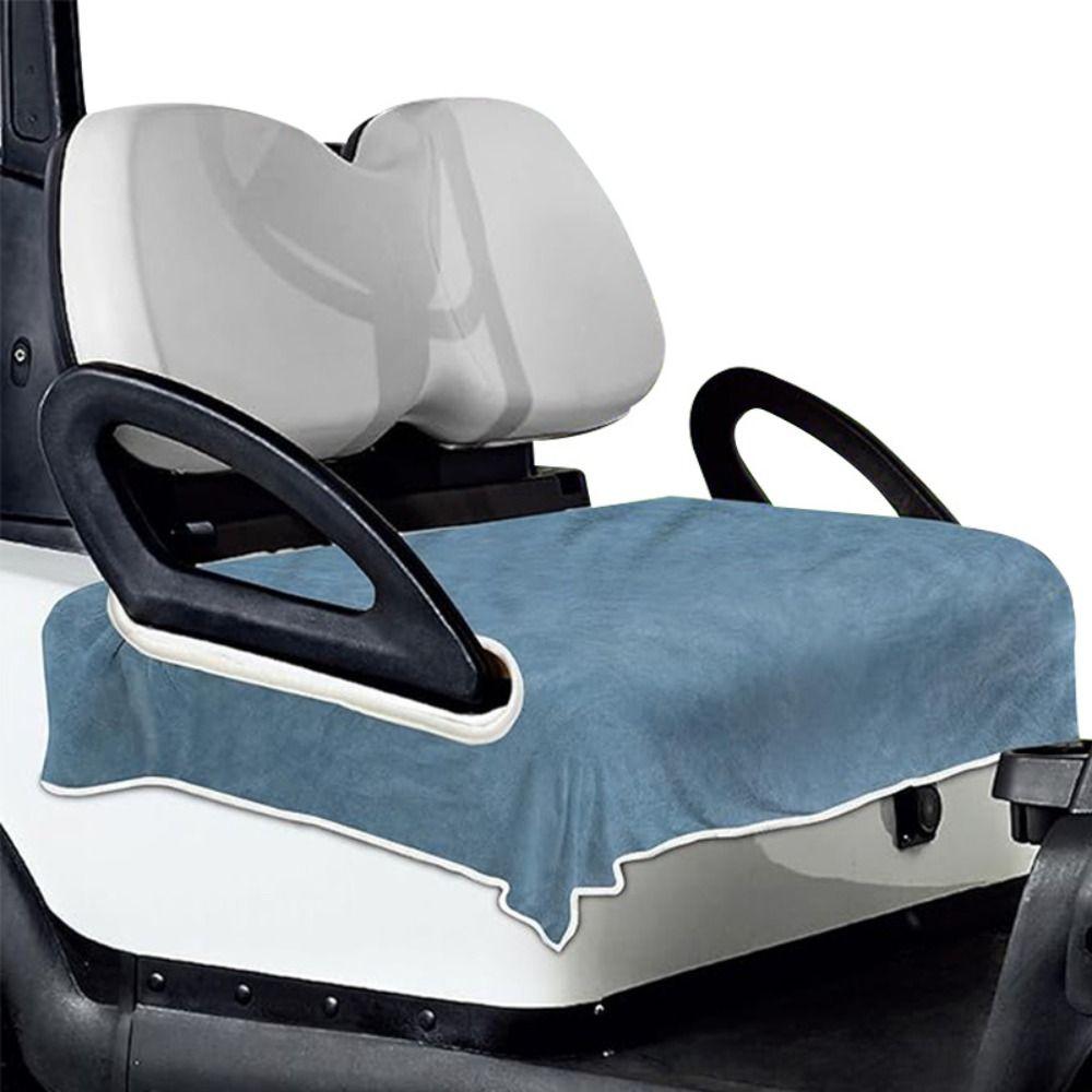 Keeps Seats Dry Golf Cart Seat Towel Blanket Comfortable Golf Cart Accessories  for 2/4-seats Cart