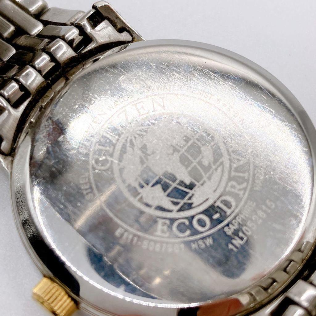 Used 347 CITIZEN Citizen Men's Watch Eco Drive Combi Solar