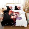 Fashion Anime Danganronpa Bedding Set Duvet Cover Comforter Bed Set Quilt Cover Pillowcase King Queen Twin Size Boys Girls Adult