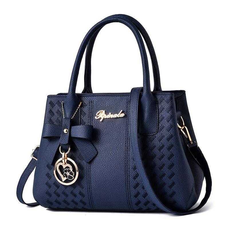 Ny Boston dameveske europeisk stil tote skulderveske crossbody-veske
