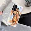 Animal Oil Painting Cute Horse Phone Case for Samsung Galaxy A17 A16 A15 A14 A13 A57 A56 A55 A54 A53 A37 A36 A35 A34 A33 A26 A25