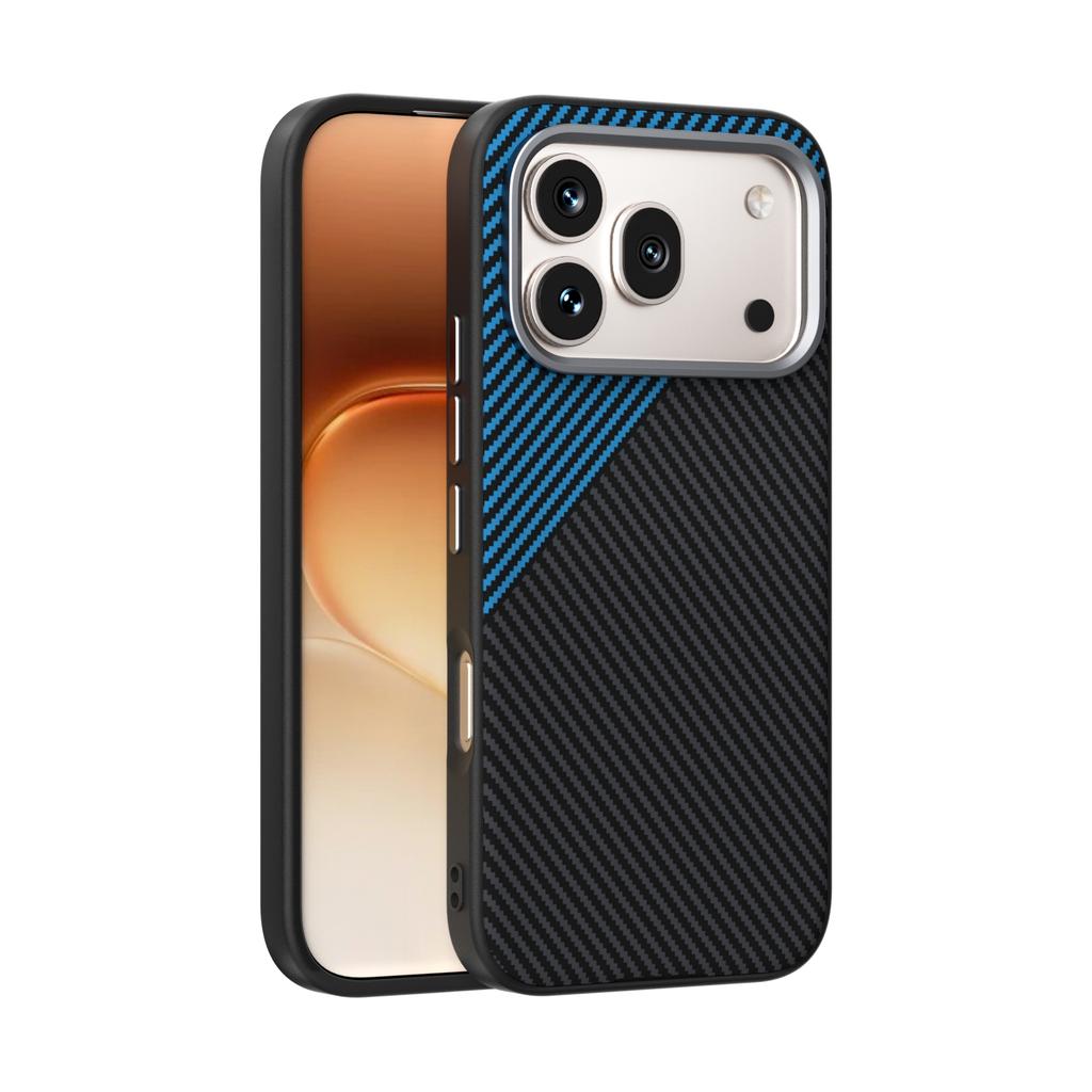 Para Funda de Teléfono Magsafe Para Honor 600 Pro Cuero de Fibra de Carbono Magnética Anti Caída Cubierta Protectora Para Honor 600 Cubierta a Prueba de Golpes