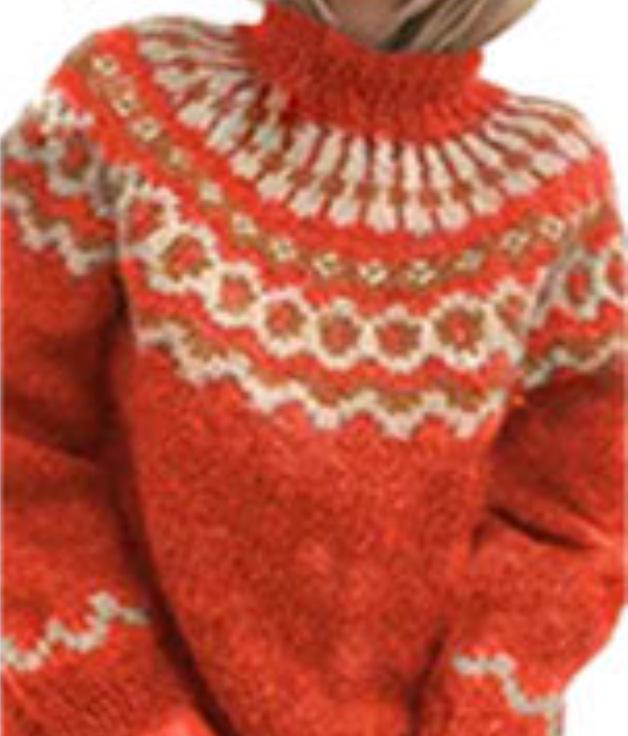 

Женский свитер свободного плетения из мохера, осень/зима, в европейско-американском стиле, жаккардовый Extra Large