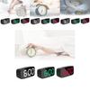 Minimalist Led Digital Alarm Clock With Temperature Display For Home Office Use