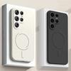 Liquid Silicone Magnetic Wireless Charge Case For For Samsung Galaxy S26 S25 S24 S23 S22 Ultra For Magsafe Shockproof Cover