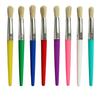 4Pcs/Set Kids Bristle Hair Paint Brush Oil Acrylic Painting Brushes Supplies