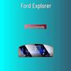 Tempered Glass Protector for 25 Ford Explorer A/C and Console Display Screens