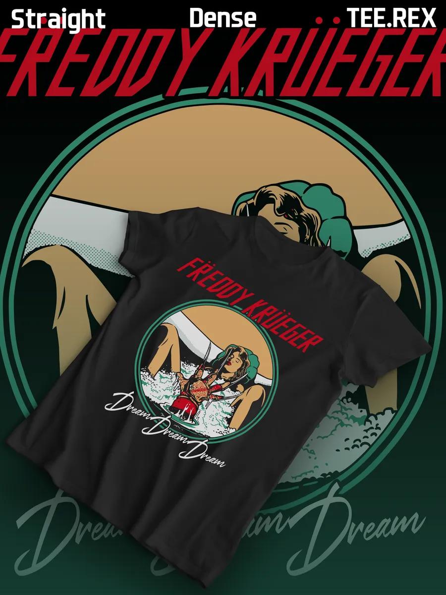 T-shirt with print Freddy Krueger 4XL