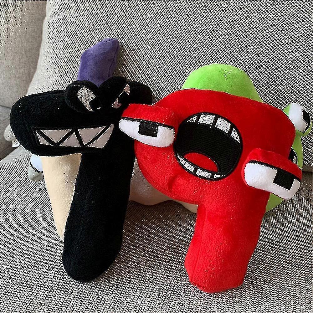 Alphabet Lore Number Plush Doll Stuffed Dolls Toy Kid Education Toys-c