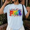 Custom Pre-K Teacher Shirt, Personalized Educator Tee, Painted Back To School Top, Comfort Colors Trendy Teacher Gift, Preschool Shirt