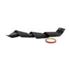 90/104cm Universal Car Rear Trunk Strip Door Sill Plate Protector Rear Bumper Guard Rubber Moulding Pad Anti-Scratch Car