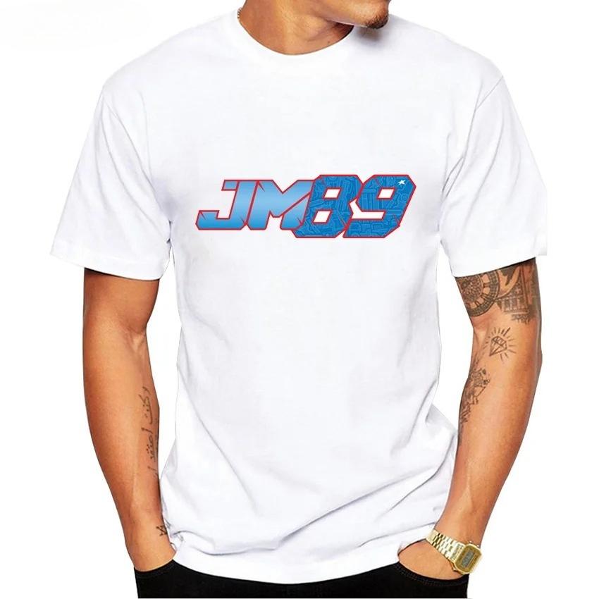 Jorge Martinator 89 GP Race Ride Fans T-Shirt New Summer Men Short Sleeve Sport Boy Casual Tees Motorcycle Riding  White Tops