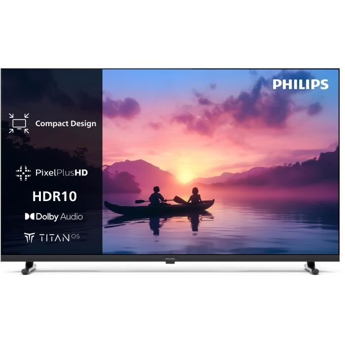 TV LED 40" Philips 40PFS6000 - Full HD 1920x1080 - HDR10 - 3xHDMI - Noir