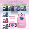Mr Beast Lightning Cat Stylish Canvas Backpack Set For Students Breathable Design
