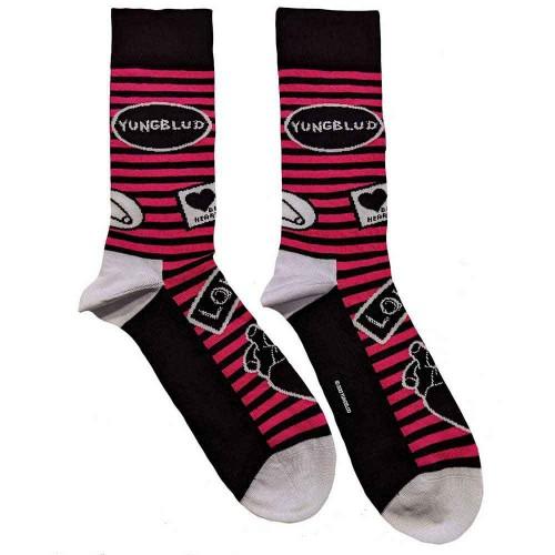Yungblud Unisex Adult Symbols Ankle Socks