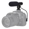 PULUZ Microphone HD Recording Smart Noise 3.5mm Interview Mic for Nikon Canon Sony iPhone Xiaomi Huawei Smart Camera