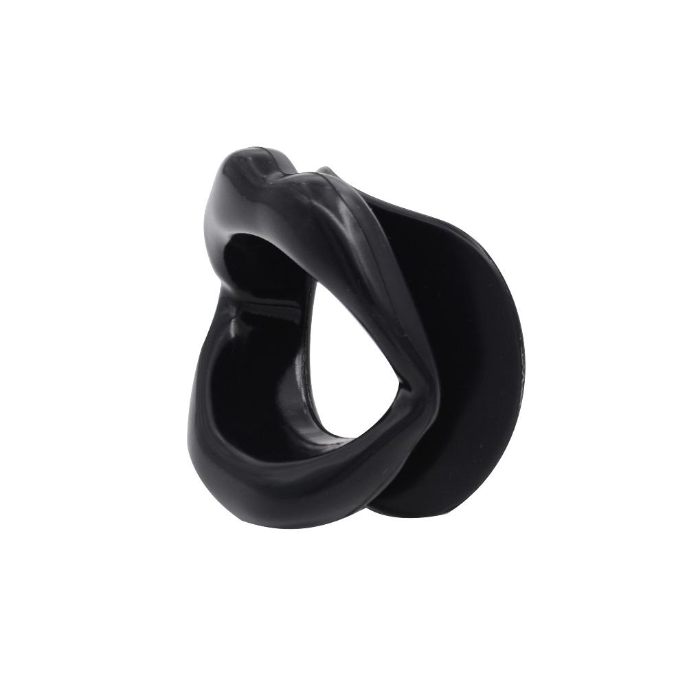 Silicone Lip O-Ring Opening Gag Oral Sex Fetish BDSM Restraint Mouth Ball Plug Forced Mouth Opener Sex Props Lovers Sex