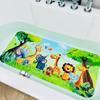 Non-Slip Bath Mat for Toddlers, Cartoon Anti-Slip Bathtub Mat, Safe and Fun Kids Tub Mat, Baby Shower Mat with Cute Design (Jungle Animals)