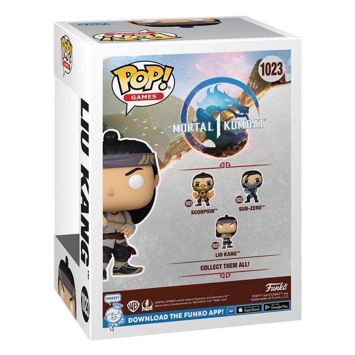 Figurine Funko Pop Games Mortal Kombat Liu Kang god of the fire