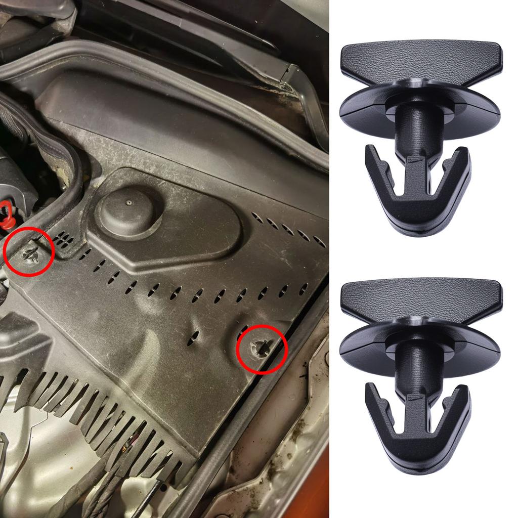 Radiator Surround Air Guide Panel Clips Fender Liner Fastener A0029880542 FOR Mercedes-Benz C350 C230 C220 C250