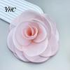 Broche Camélia Occasion Formelle Corsage Style Français Grand Tissu Maillé Mariée Marié Costume de Mariage Manteau Fête de Bal Robe Vêtements Applique Patch DIY
