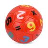 Children Outdoor Sport Foot  Soccer   Size 2 Exercise Sports Equipment(Red Number)