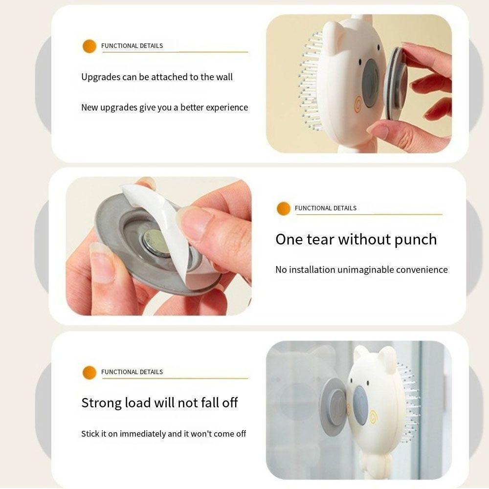 Automatic Cleanup Massage Hair Brush Retractable Scalp Massage Comb Air Cushion Hair Comb  Girls