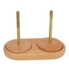 Double Yarn Holder Detachable Rotatable Large Capacity Yarn Ball Stand for Knitting Crocheting