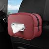 Car Tissue Box Sunshade Seat Backrest Suspension Napkin Holder Car Visor Tissue Holder Backseat Tissue Cover Tissue Storage Box