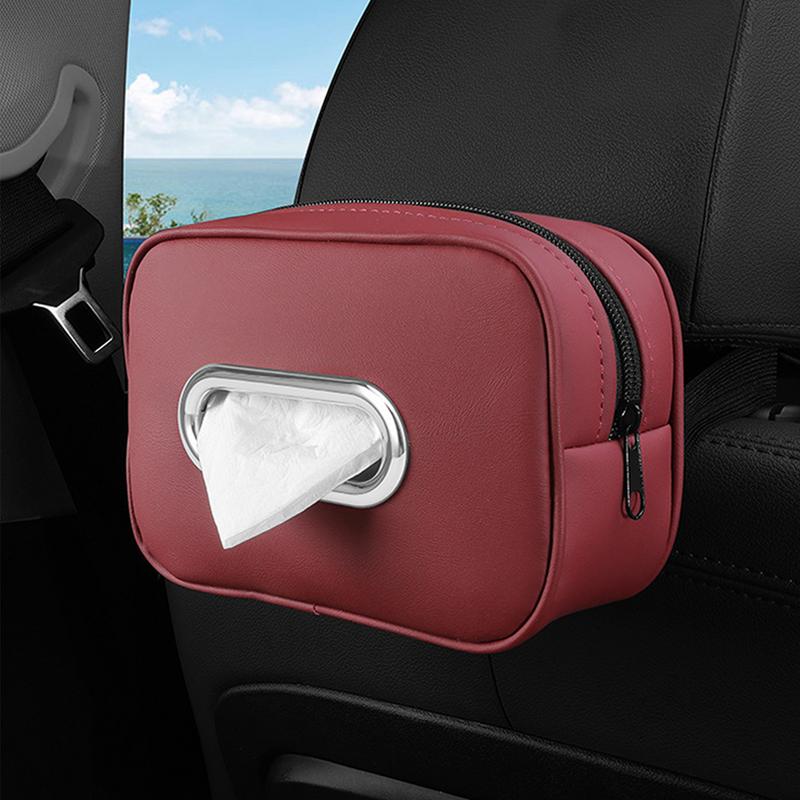 Car tissue box sunshade seat backrest suspension Napkin Holder Car Visor Tissue Holder Backseat Tissue Cover tissue storage box