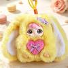 Cross-Border Sweetheart Rabbit Doll Face Plush Toy Pendant