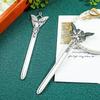 Elegant Power Ring Hairpin Bookmark: The Perfect Gift for Book Lovers, Lovers, and Friends.
