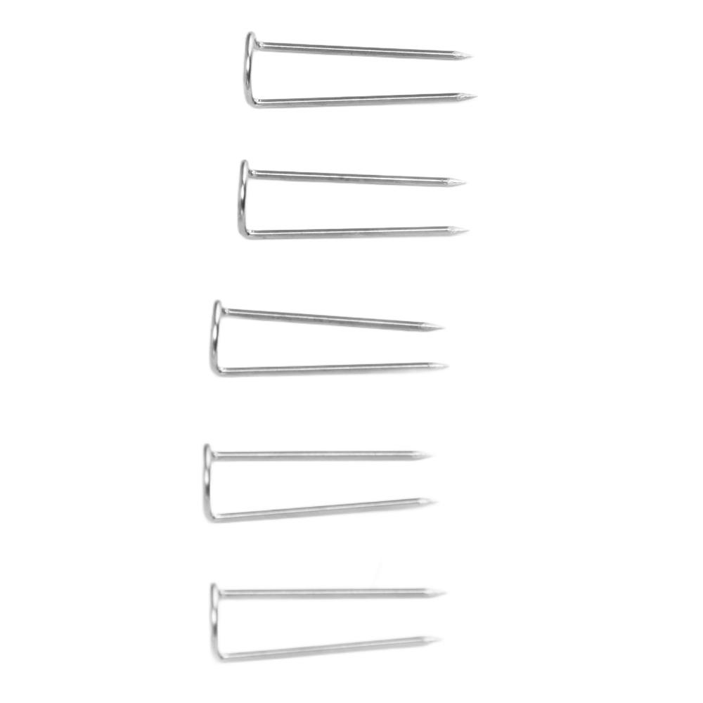 200Pcs Boxed packaging U-shaped Pins U-shaped design Fabric Fastening Pins Fabric positioning work