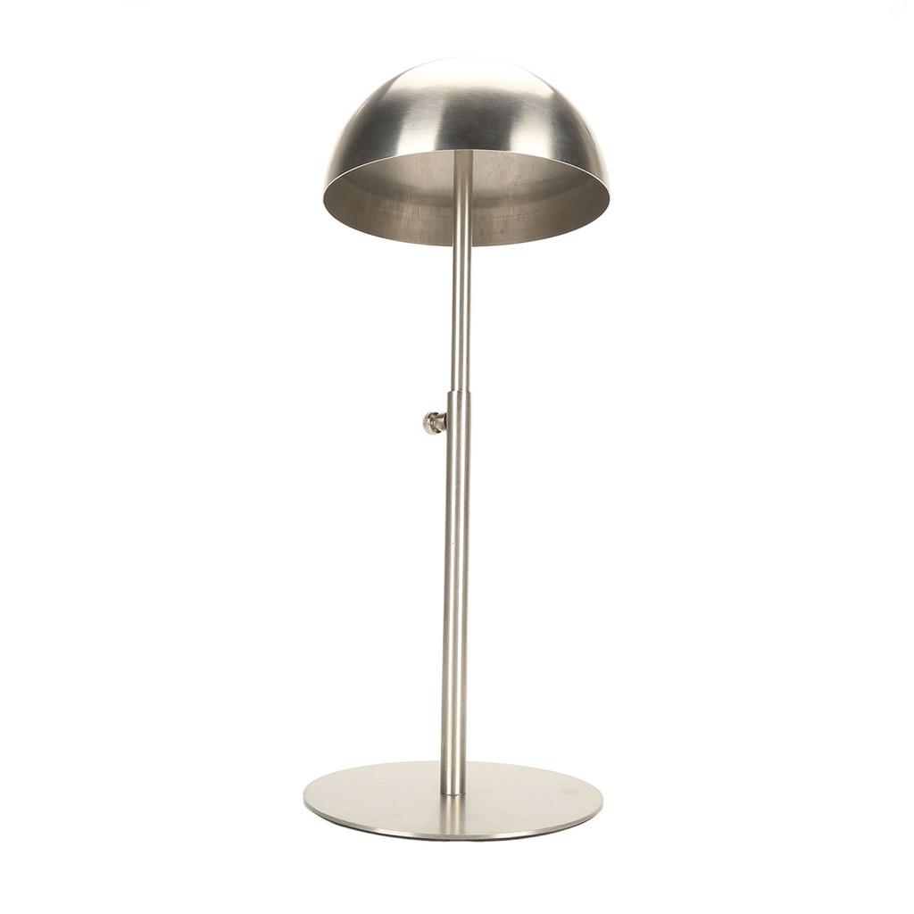 Hat Display Stand Multifunctional Portable Adjustable Height Stainless Steel Hat Rack Stand for