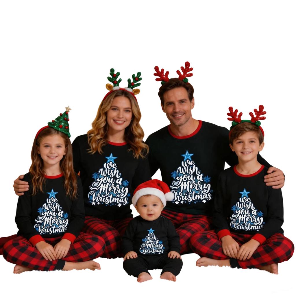 Parent-Child Matching Outfit Set, Family Matching Clothing for Casual Wear and Photos