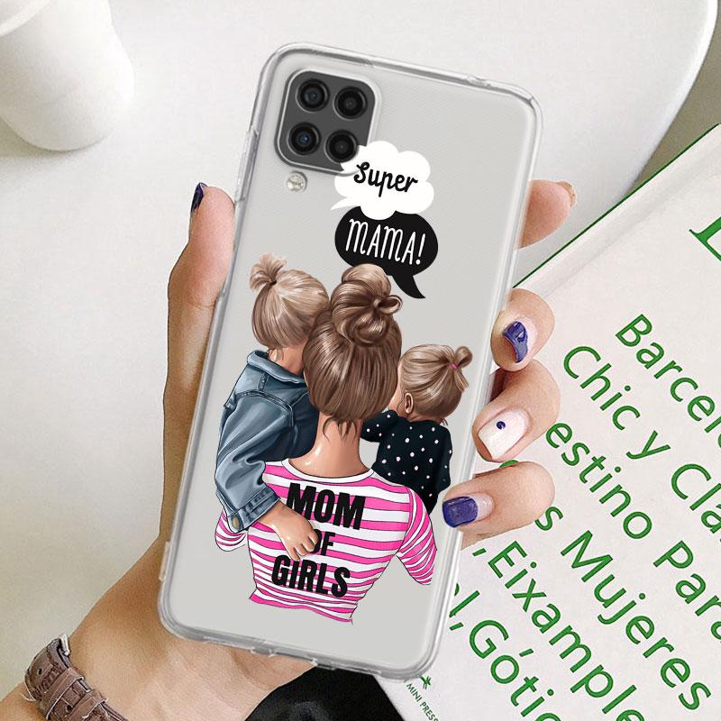 Etui do Samsung Galaxy A52 A12 A51 A71 A32 A21s A22 A53 A23 A13 A03 A02 A41 A33 A11 A72 A73 telefon Cove Super mama dziecko