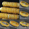 Bracciale Placcato Oro 24K Sposa Dubai Indonesia Gioielli Bracciale Oro Sabbia Matrimonio da Donna