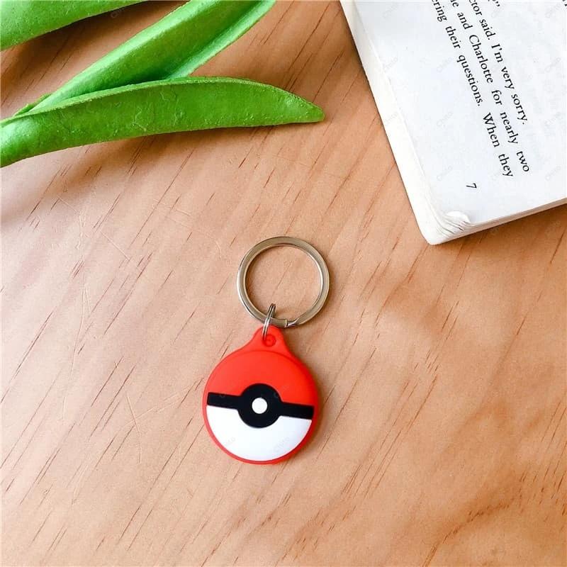 Cute Cartoon Soft Silicone For Airtag Case Protective Silicon Cover For Apple Airtags Holder KeyChain Shell Air Tag Tracker