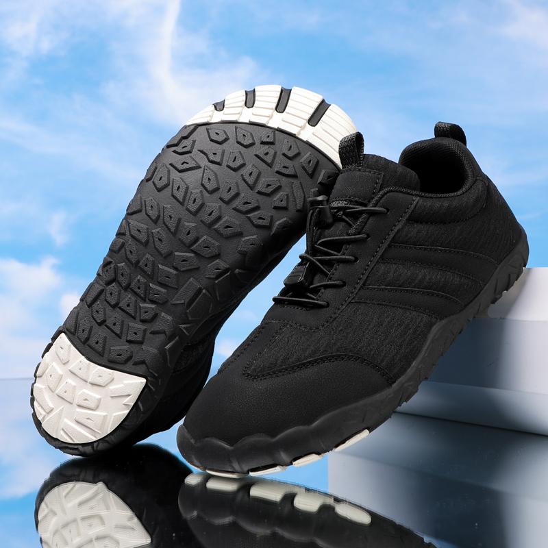 Breathable Training Sneakers Men Women Elastic Fitness Shoes Non-slip Gym Sports Shoes Outdoor Walking Shoes Hiking Trekking Camping