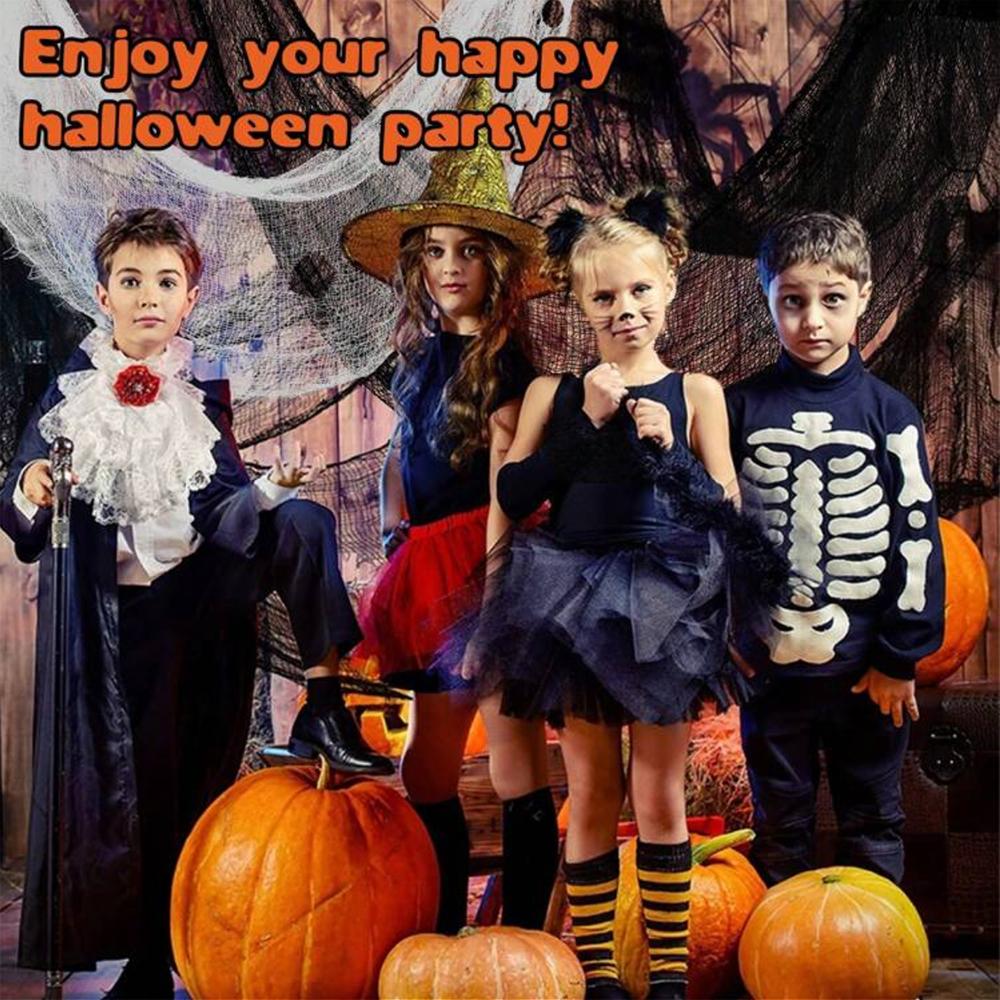 3Sets 180cm*76cm Mesh Artificial Spider Web Gauze Funny Party Decor for Home Outdoor 2025 Scary Party Scene Decor Horror Prop