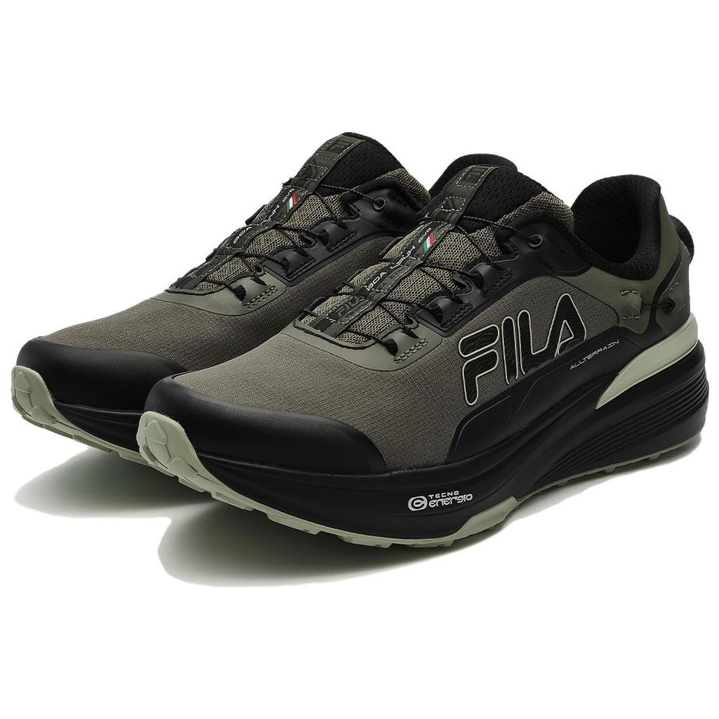 Fila Lynx Boa Atr Comfortable Durable Lightweight Fabric Synthetic Leather TPU Shock Absorption Low Top Running Shoes Men Sneaker A12M331205FKC
