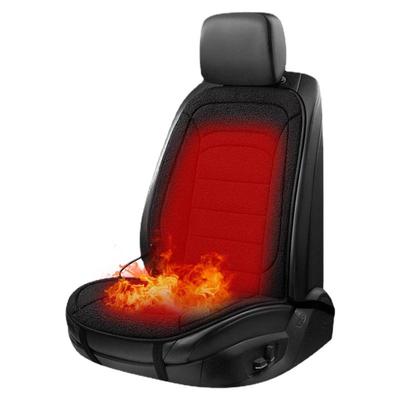 Apsildāms automašīnas sēdekļa pārvalks 12V ātri apsildes sēdekļa spilvens Universāls automašīnas sēdekļa sildītājs ziemas automašīnas apsildes spilvens aizmugurē siltāks apsildes spilventiņš