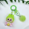 Bean Bag Cute Grain Sitting Doll Cartoon Schoolbag Pendant DIY Jewelry Resin Accessories Car Ornament Bag Keychain