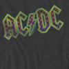 AC/DC Unisex Adult Checkerboard Gradient Logo T-Shirt