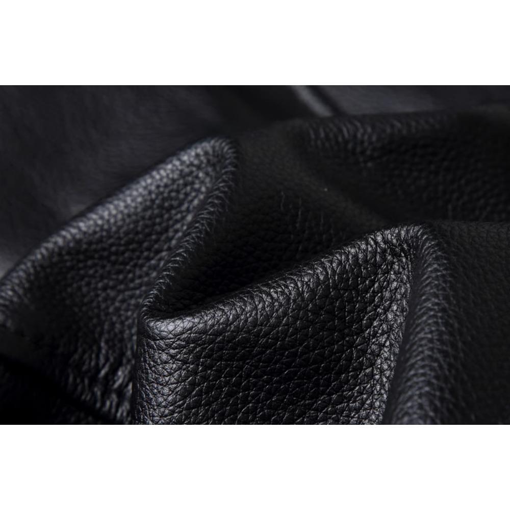 Chinese Size Black Real Cowhide M65 Hunting Leather Jacket Men Genuine Leather Coat Winter Pockets Jackets