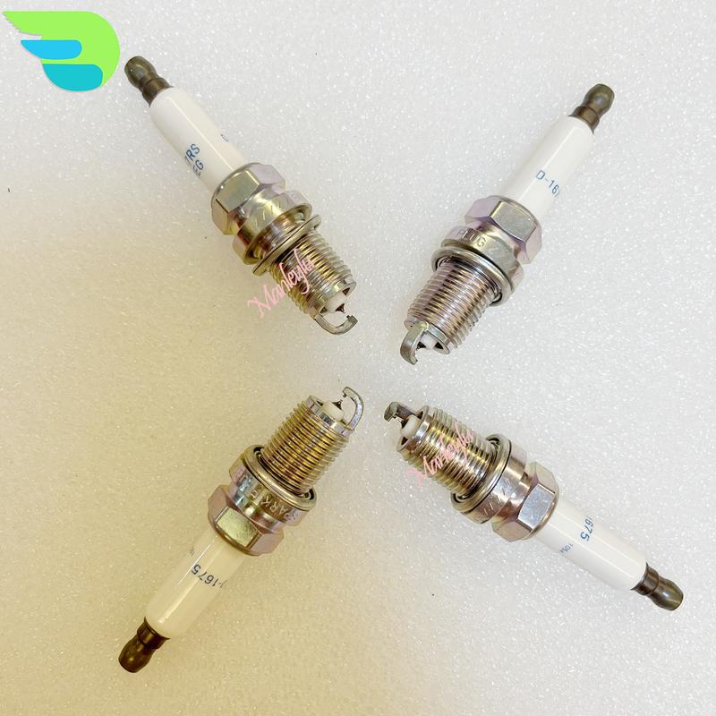 4pcs Dual Iridium Spark Plug D-1675 For PFR7S8EG 06H905601A FR5KPP332S DR14YP RC6WYPB3 PK22PR8 101905631H Z347