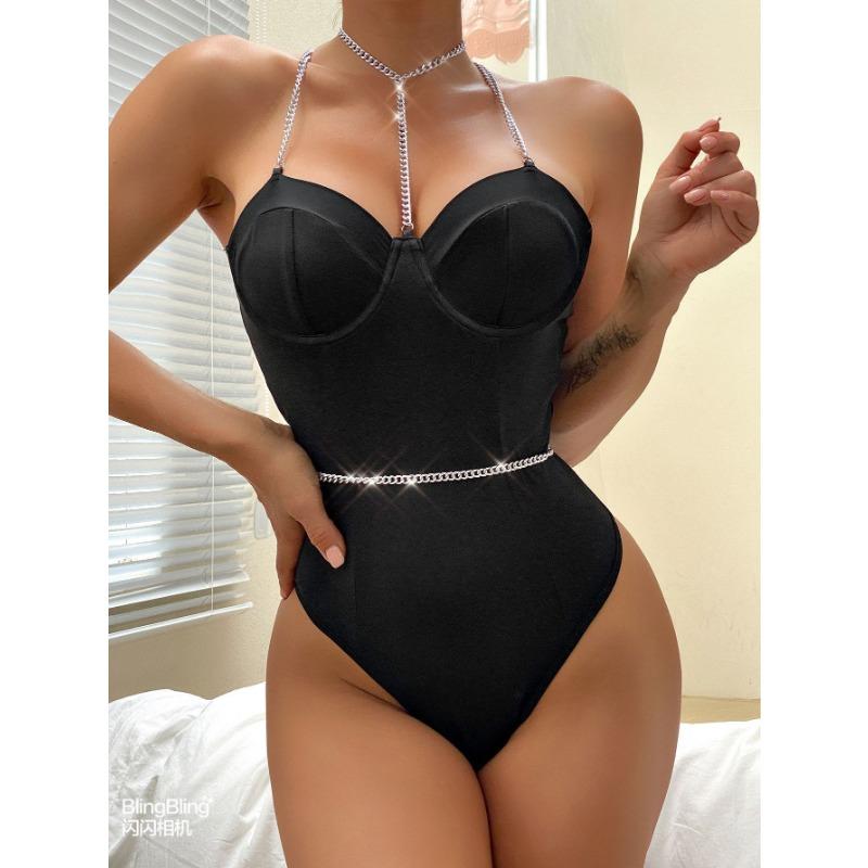 

Новый сексуальный пояс-подвязка цельный с перекрестными бретелями комплект нижнего белья XXL