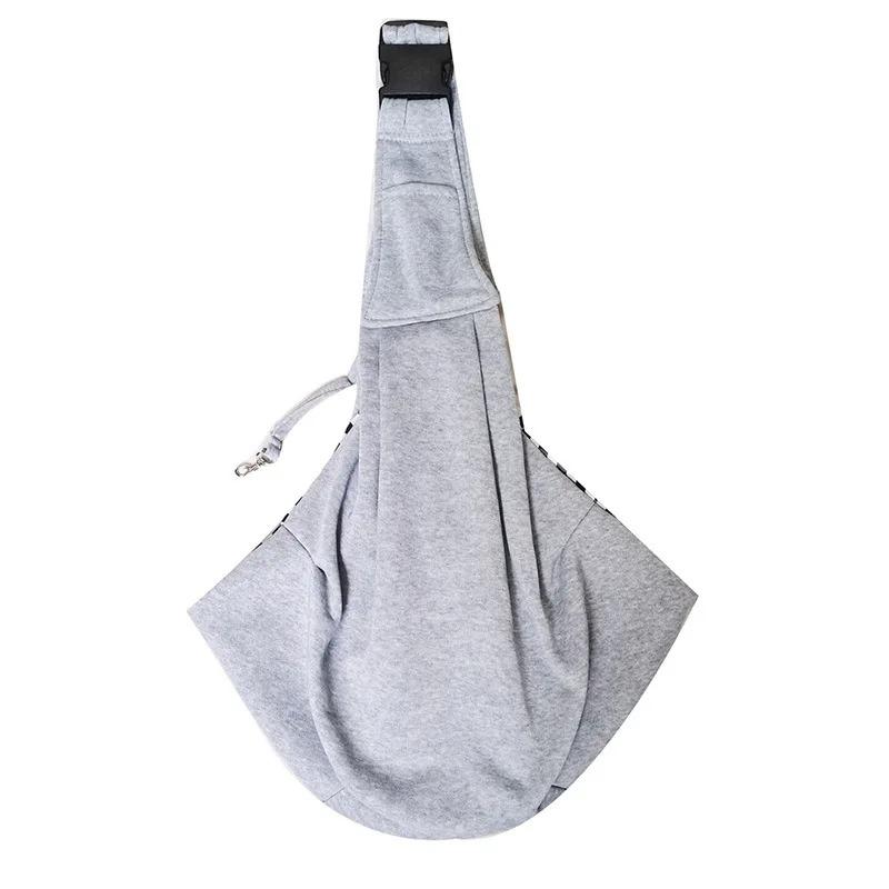 

Pet Comfortable Dog Bag,Pet Crossbody Shoulder Bag,Outdoor Travel Portable Cat Puppy Sling Carrier Bag For Small Dogs сірий