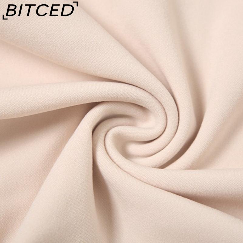 BITCED Women's Summer Waist-Defining Sleeveless Strapless Dress